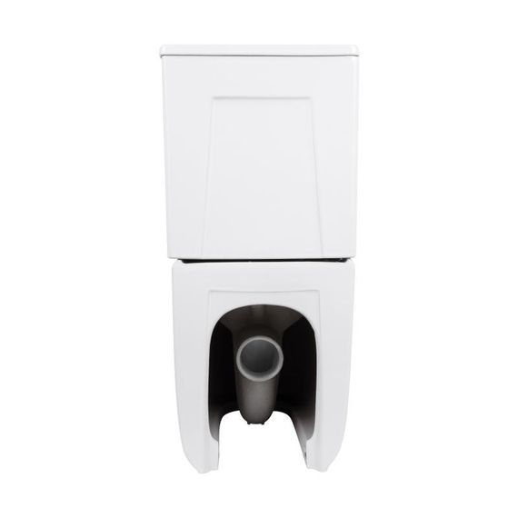 Унітаз підлоговий Qtap Leo Ultra Quiet 620×355×790 мм з сидінням Soft-close, White QTLEO27W49261 | Зображення 6