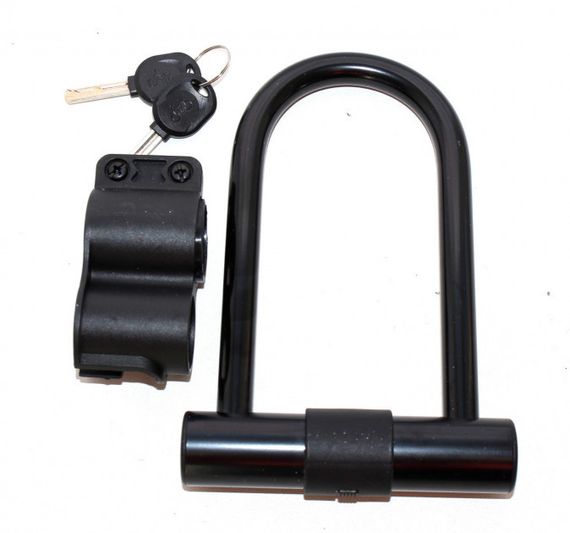 Замок велосипедний U-lock із ключем (DUO-004)