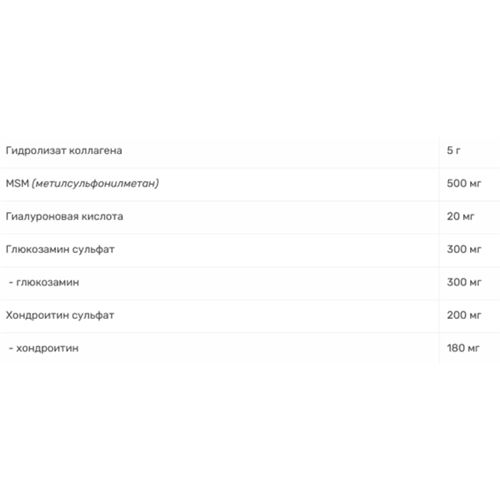 Хондропротектор (для спорта) MST Nutrition Collagen for Joints 1000 ml /40 servings/ Pineapple | Зображення 2