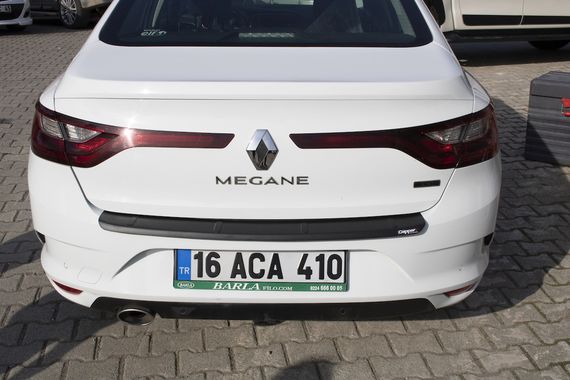 Накладка на задній бампер EuroCap (Sedan, ABS) для Renault Megane IV 2016-2024 рр | Зображення 3