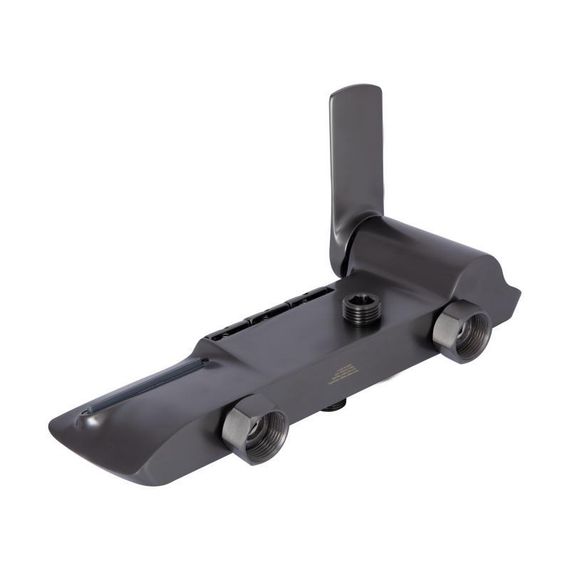 Душова система універсальна Qtap Slavonice на три споживачі (з виливом) QTSLA111GMB45905 Gunmetal Black PVD | Зображення 9