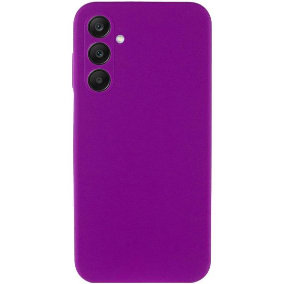 Чохол TPU GETMAN Liquid Silk Full Camera для Samsung Galaxy A37 5G Фіолетовий / Purple | Зображення 1