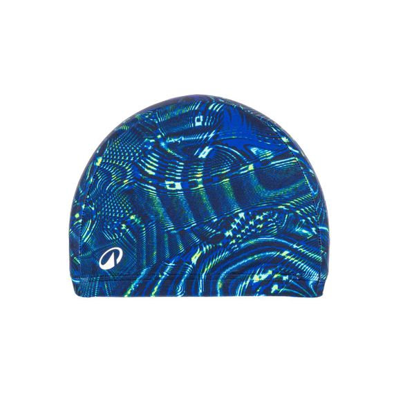 Шапочка для плавання текстильна синя - L 59-62cm