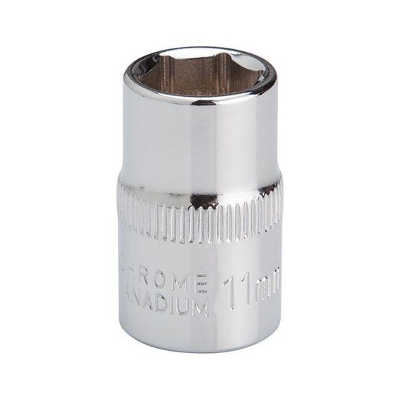 Головка шестигранна STORM 3/8", 11 мм, Cr-V INTERTOOL ET-0411 | Зображення 1