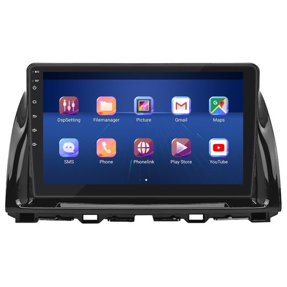 Штатная магнитола Lesko для Mazda CX-5 I 2011-2015 экран 9" 2/32Gb/ 4G/ Wi-Fi Premium GPS Андроид Мазда | Зображення 1