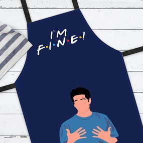 Фартук полноцветный Сolorful I'm fine! 75х51 см (FRTC_24L005)