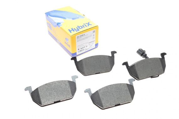 Колодки тормозные передние Seat Leon Skoda Octavia IV V VW Golf VII 12- +датчик  22-1028-0