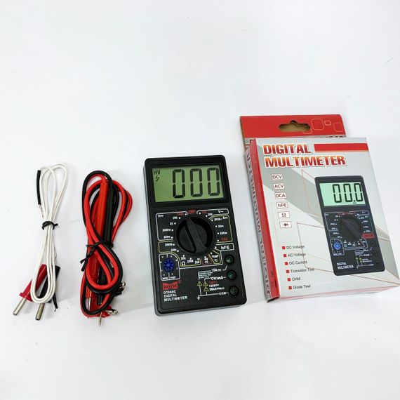 Портативний мультиметр для домашніх майстрів HAOYUE DT860C/700C, Цифровий автоматичний тестер напруги LO-29 | Зображення 5