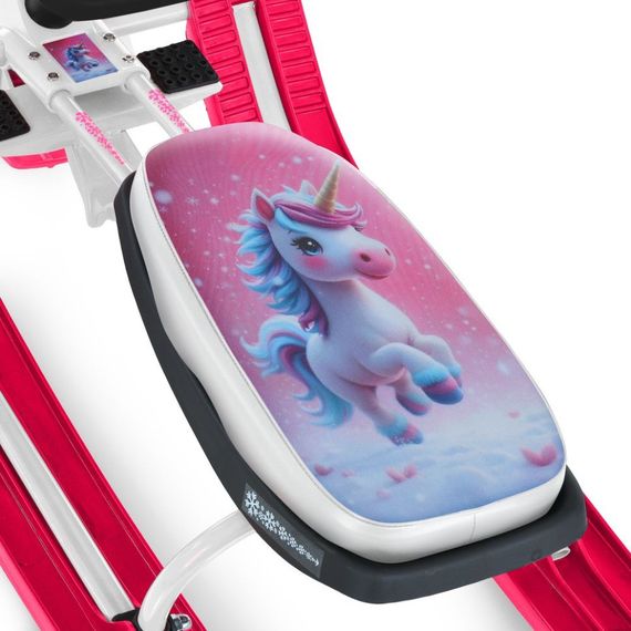 Дитячі зимові санки "Снігокат" MS 1778-10 до 30 кг | Зображення 1