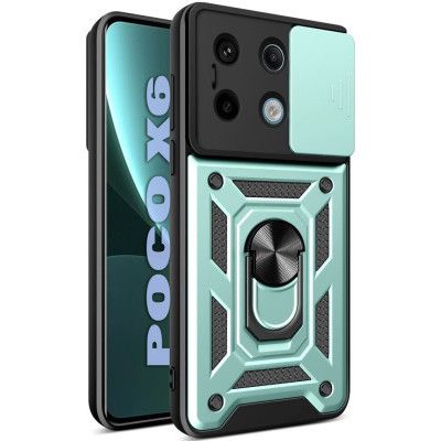 Чехол для мобильного телефона BeCover Military Poco X6 Dark Green (711008)