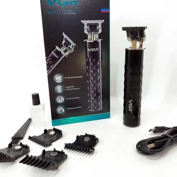 Машинка для стрижки мужская, Беспроводная аккумуляторная машинка для стрижки волос XU-78 | Зображення 1