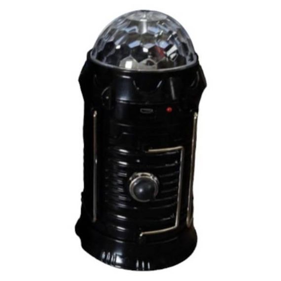 Универсальная LED лампа-фонарик 6899 disco Черная