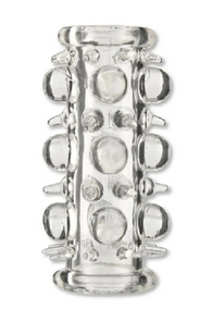 Насадка стимулювальна BOSS Stretchy Sleeve Clear sexstyle