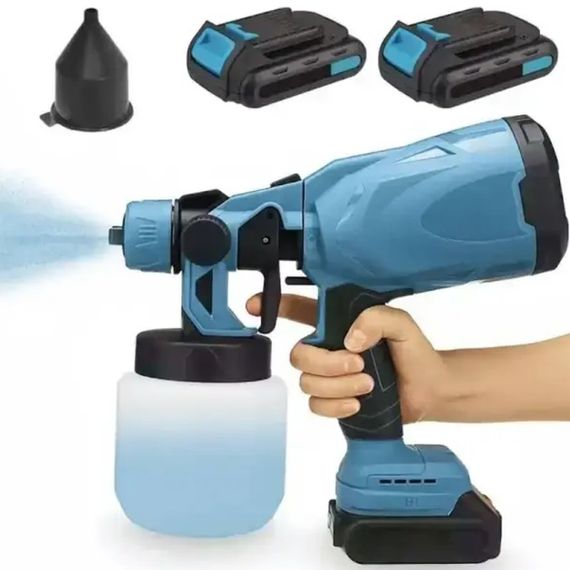 Фарбування фарбопульт Krafftec 48V/2Ah, 600 W, 800 мл, Фарбопульт електричний переносний NP-98 | Зображення 6