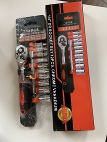 Набір торцевих головок DR SOCKET SET 1/4" 12 шт.