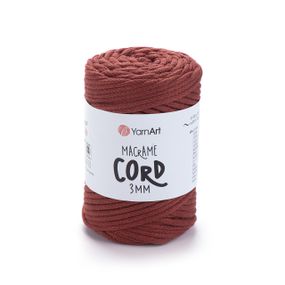 Пряжа Macrame Cord 3 mm № 750 (Макраме Корд), 250 г, 85 м — Бавовняний шнур для в’язання та макраме 785