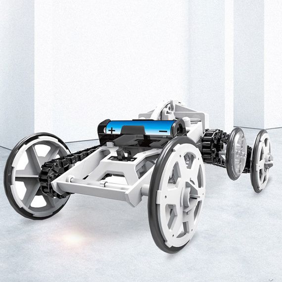 Конструктор позашляховик-скелелаз на сонячній батареї DYY008 Diy Solar White | Зображення 3