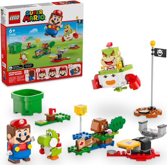 Конструктор LEGO Super Mario Пригоди з інтерактивним LEGO Маріо 71439 | Зображення 1