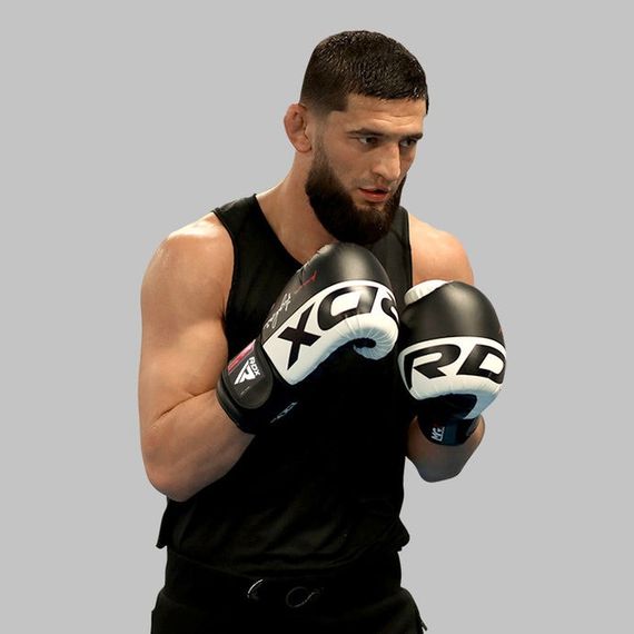 Боксерські рукавиці RDX F4 Boxing Sparring Gloves Hook&amp;Loop WHITE/BLACK 10 унцій  (капа у комплекті) | Зображення 5