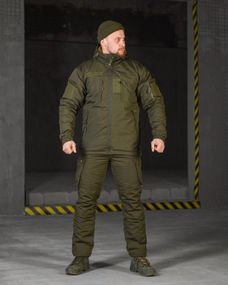 Зимовий тактичний костюм NORTHERN олива ВТ3756