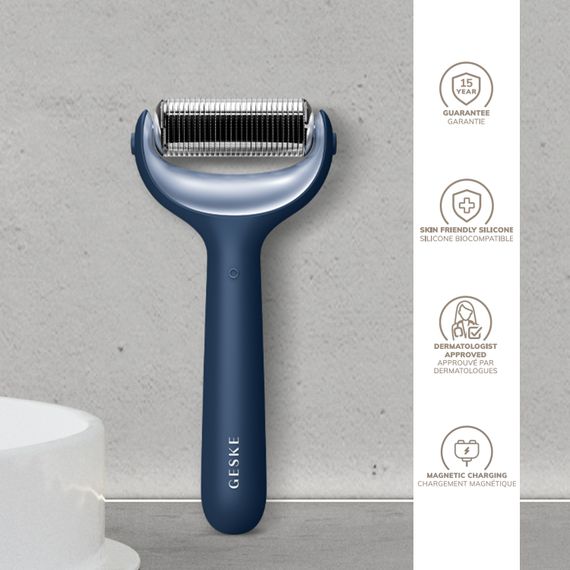Ролер для голкової мезотерапії обличчя та тіла GESKE MicroNeedle Face&Body Roller 9в1 midnight | Зображення 2