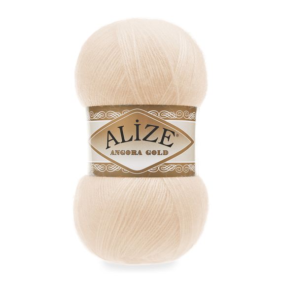 Пряжа Alize Angora Gold No 681 (Алізе Ангора Голд) – 20% вовна, 80% акрил, 100 г / 550 м