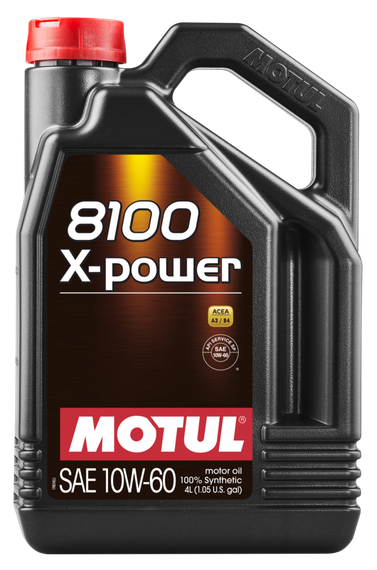 Моторна олива Motul 8100 X-POWER 10W-60 4л.