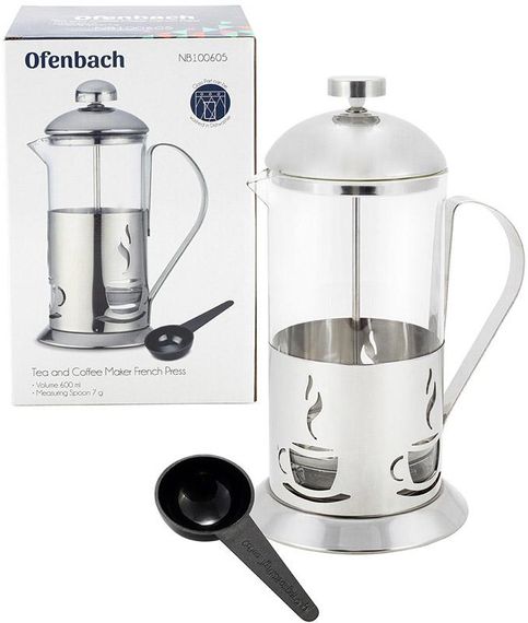 Френч-прес Ofenbach Tea Time 600мл з мірною ложкою | Зображення 5