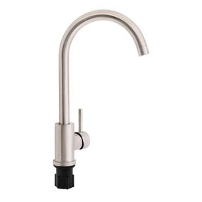Смеситель для кухни Lidz Aria 015F (k35) LDARI015FNKS21689 Nickel