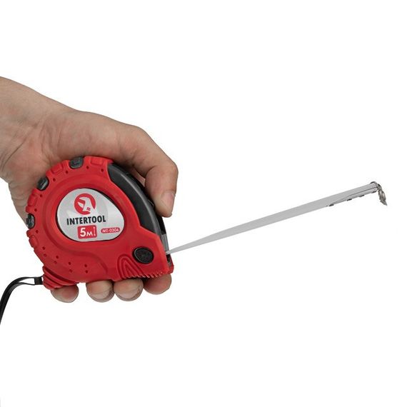Рулетка 5 м "Супер Магніт" INTERTOOL MT-0306 | Зображення 2