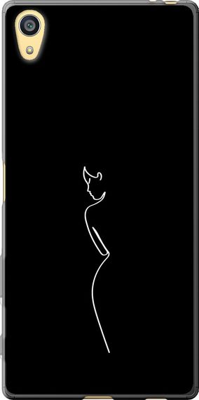 Чехол на Sony Xperia Z5 E6633 Силуэт1 "4590u-274-17620"
