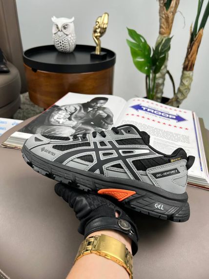 Кросівки ASICS Gel-Venture 6 Gore-Tex Grey Black весна / осінь А4479 44 28 | Зображення 5
