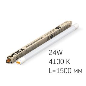 Світлодіодна лампа VIDEX T8 24W 1.5M 4100K матова