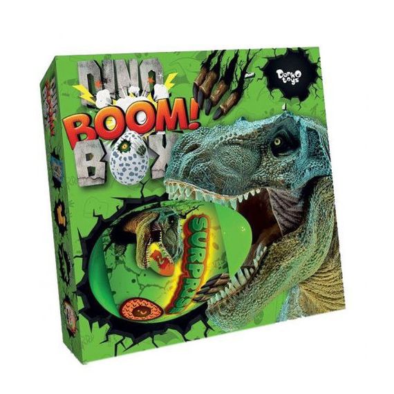 Набір креативного творчості Dino Boom Box DBB-01-01U укр
