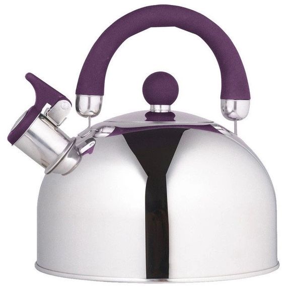 Чайник Unique зі свистком UN-5302 2,5л. AR-431 Колір: фіолетовий | Зображення 5