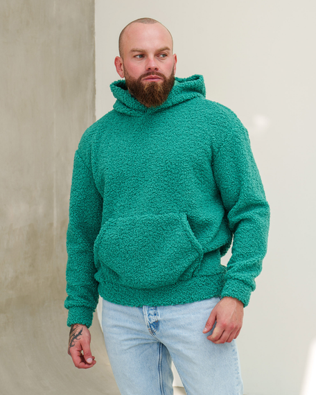 Худи Ведмедик бирюзовый S L | Зображення 5