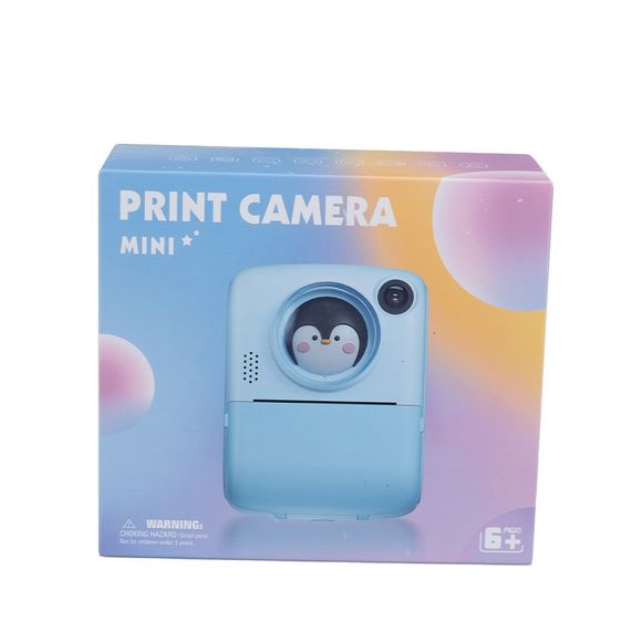 Фотоапарат дитячий акумуляторний Yimi X17 Print Camera Mini Full HD Рожевий | Зображення 4