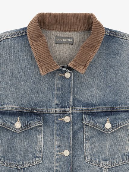Куртка джинсова жіноча GENUA G01103-0010 S Синій shop (2000999590658) | Зображення 1