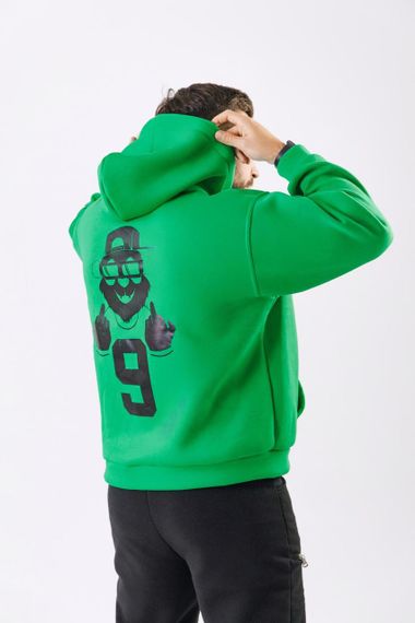 Худі унісекс МА (01) зелений | Зображення 8