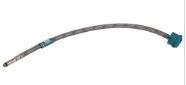 Шланг підводка для води 80см d18мм 1/2"M10 Aquatica