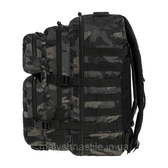 Рюкзак тактичний 36 літрів Mil-Tec Large Assault Pack Dark Camo | Зображення 1