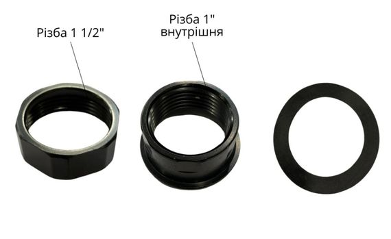 Циркуляційний насос Thermo Alliance LPS 25/60/130 з гайками LPS2560130 | Зображення 3