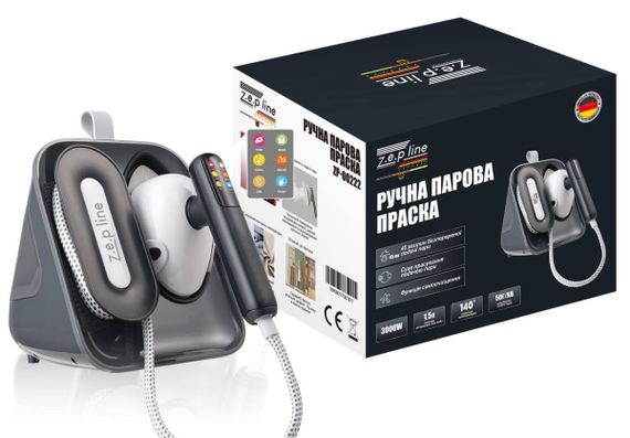 Ручна парова праска 3000 Вт Zepline ZP-00222 Сірий (46172-ZP-00222_2169) | Зображення 2