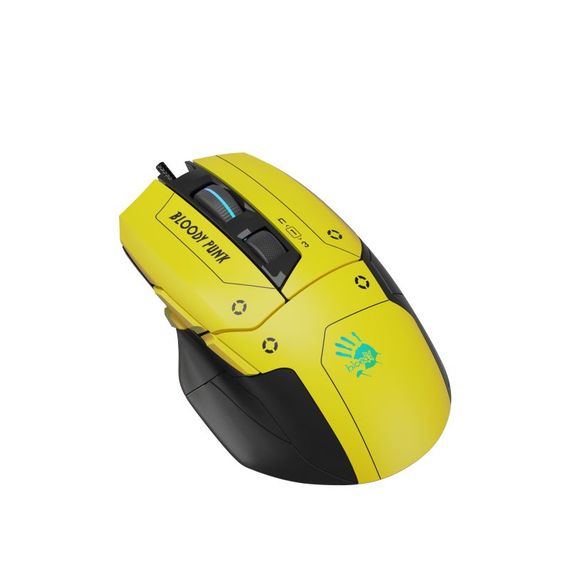 Миша ігрова A4Tech W70 Max Bloody, жовта, активоване ПЗ Bloody | Зображення 4