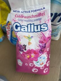 ✨ Gallus Colorwaschmittel 8,45 кг – універсальний пральний порошок для кольорових речей, Німеччина, 130 прань