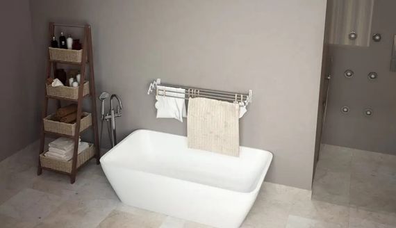 Сушарка для білизни настінна Colombo Soffietto Alu 120 (SF120A) | Зображення 3