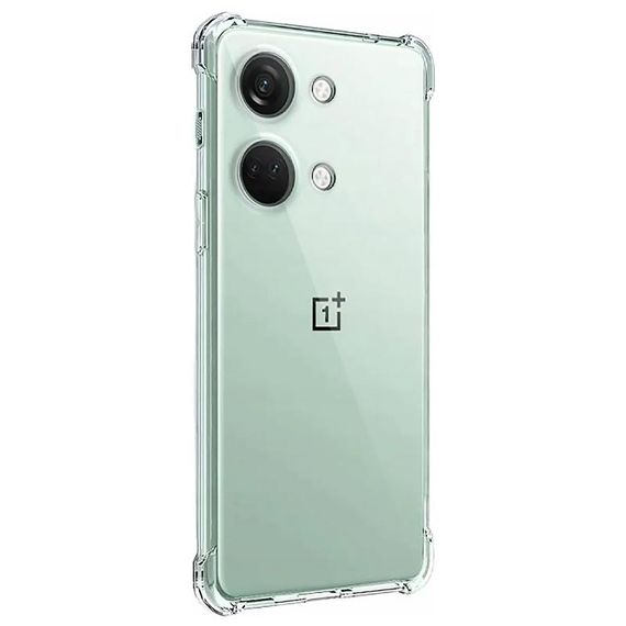 TPU чохол GETMAN Ease logo посилені кути Full Camera для OnePlus Nord 3 Безбарвний (прозорий) | Зображення 2