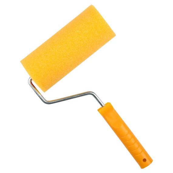 Валик структурний поролоновкий шорсткий 80*180 мм Сталь (35522)