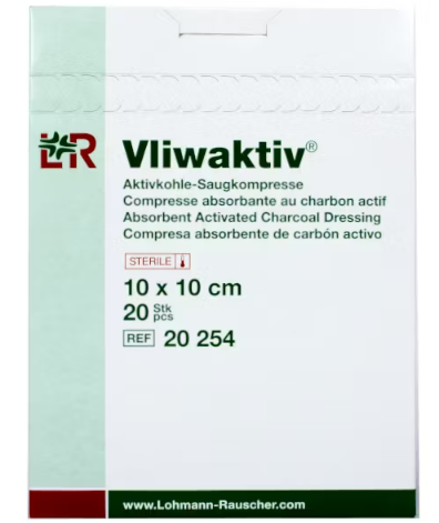 Vliwaktiv, 10 см x 10 см, 1 пов'язка