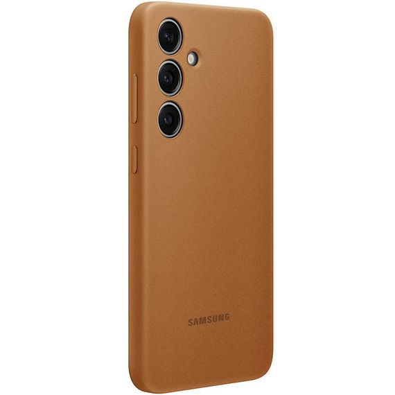 Кожаный чехол Leather Case (AAA) для Samsung Galaxy S24 | Зображення 1
